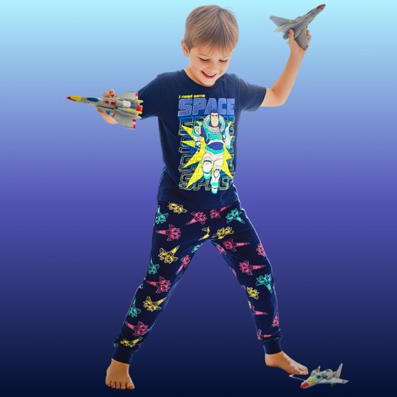 Buzz Lightyear Space Pyjama Set – Disney Toy Story, Space Print,  NWT - Picture 1 of 5